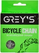 Ланцюг велосипедний Grey's 10 шв., 116 ланок, SH10 Silver/Silver (GR24310) - зображення 2
