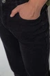 Джинси чоловічі однотонні, колір чорний, 244R115, 30 - зображення 9