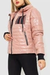 Куртка жіноча демісезонна, колір пудровий, 102R5222, XXL-XXXL - зображення 5