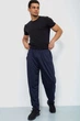 Спорт штани чоловічі, колір темно-синій, 244R0668, 6XL - зображення 2