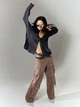 Сорочка оверсайз жіноча H&M 1155480_т.сер L Темно-сіра (KAY2000001507759) - зображення 3