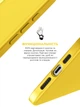 Силіконовий чохол для Apple iPhone 15 Pro Max, ICON2 Case, Жовтий, протиударний, панель, захист всього корпусу, матова поверхня Soft Touch, виступає над дисплеєм, сумісний із захисними склом і плівками, з мікрофіброю, ArmorStandart (ARM77003) - зображення 4
