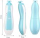 Маникюрный набор для детей NAIL TRIMMER XL-667 Триммер для малышей голубой - изображение 5
