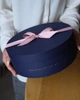 Подарочный набор СИНИЙ ROUND на 8 вкусов медовой пасты по 250 грамм. Оформление розовая пудра. ТМ Honey Life - изображение 4