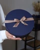 Подарочный набор СИНИЙ ROUND на 8 вкусов медовой пасты по 250 грамм. Оформление шоколадный беж. ТМ Honey Life - изображение 6