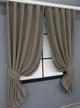 Комплект коротких штор VR-Textil Микровелюр SPARTA № 963ш Светлое какао 130х170 см 2 шт (35-0156) - изображение 2