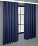 Комплект штор коротких VR-Textil Блэкаут Fusion Dimout № 831ш 130х170 см 2 шт Синий (35-0155) - изображение 4