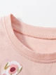 Детское платье для девочки Little Maven арт.1828 104 см Розовый - изображение 4