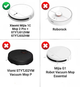 Основна змінна щітка для робота-пилососа Xiaomi Mijia 1C Mop 2 Pro + STYTJ01ZHM STYTJ03ZHM - зображення 2