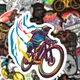 Набор наклеек Bicycle 50 шт - изображение 2