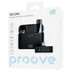 Двойной беспроводной петличный микрофон Proove Record для Apple iPhone iPad Wireless Lavalier Microphone Dual Lightning c шумоподавление Black - изображение 3