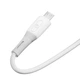 USB-кабель Ridea RC-SI35 Silicone Pro Micro-USB 3A 1м, White - зображення 3