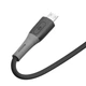 USB-кабель Ridea RC-SI35 Silicone Pro Micro-USB 3A 1м, Black - изображение 3