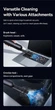 Автомобильный пылесос Baseus A0 Pro HEPA wireless car vacuum cleaner |35W, 25min, 4000Pa| ручной аккумуляторный Black - изображение 6