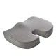 Ортопедическая подушка на автомобильное сиденье/офисное кресло/домашний стул с эффектом памяти (серая) - изображение 5