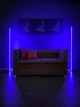 Неоновая лампа от USB торшер Nook Lamp RGB 120 см напольный угловой светильник ночник регулировка яркости пульт+приложение Bluetooth Модель: LED2023-24KEY - изображение 5