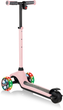 Электросамокат Globber E-motion 4 3-х колесный с подсветкой до 50 кг 6+ Пастельно-розовый (755-210) - изображение 2