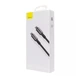 Кабель зарядки Baseus Tungsten Gold/Type-C/Type-C/100W/2м black (CATWJ-A01) - изображение 6