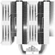 Кулер для процесора GameMax Twin 600 White 120мм Intel/AMD Білий 120мм - зображення 2