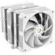 Кулер для процесора GameMax Twin 600 White 120мм Intel/AMD Білий 120мм - зображення 3