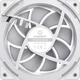 Комплект кулеров для корпуса GameMax KF300 WH ARGB-подсветка пульт ДУ 120мм 3шт Белый - изображение 5