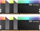 Пам'ять для настільних комп'ютерів Thermaltake 16 GB (2x8GB) DDR4 3200 MHz TOUGHRAM Black RGB (R009D408GX2-3200C16A) - изображение 1