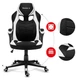 Комп'ютерне крісло для геймера Huzaro Force 2.5 Mesh White - зображення 2