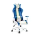 Комп'ютерне крісло для геймера Diablo Chairs X-One 2.0 Normal Size (WhitE-Blue) - изображение 3