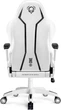Комп'ютерне крісло для геймера Diablo Chairs X-One 2.0 Normal Size White - зображення 5
