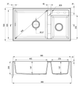Кухонна мийка Deante Eridan ZQE_T20B - зображення 3