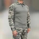 Боевая рубашка Убакс, пиксель НАТО, коттон (хлопок), размер XXL, Combat, тактическая рубашка Убакс - изображение 1