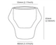 Стакан для эспрессо 60 ml MHW-3Bomber Espresso Cups Double Wall Glass - изображение 8
