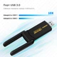 Двохдіапазонний USB Wi-Fi 6 адаптер FENVI AX1800 Mbps Dual Band 2.4GHz/5GHz з двома антенами - зображення 4