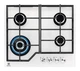 Варильна поверхня газова Electrolux KGG64362W - изображение 1