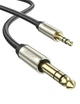 Аудіо кабель UGREEN AV127 3.5mm to 6.35mm TRS Stereo Audio Cable 2m (Gray)(UGR-10628) (UGR-10628) - зображення 1