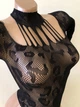 Сексуальная леопардовая боди-сетка эротическое белье Sexy One size черный (5-40) - изображение 7