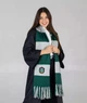 Шарф факультета Слизерин Slytherin из Гарри Поттера с бахромой Серый с зелёным 200х20 см (90007) - изображение 8