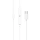 Наушники Hoco M101 Crystal joy wire-controlled digital earphones Type-C Цвет Белый - изображение 4