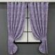 Комплект коротких штор VR-Textil Жакард Sultan XO № 1285ш 130х170 см 2 шт Лавандовый (35-0091) - изображение 1
