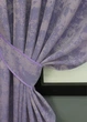 Комплект коротких штор VR-Textil Жакард Sultan XO № 1285ш 130х170 см 2 шт Лавандовый (35-0091) - изображение 3