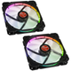 Вентилятор Raijintek Auras RGB Dual Pack (0R400051) - изображение 1
