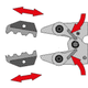 YT-2245 Клещи для обжатия и зачистки проводов, l= 260 мм - изображение 3