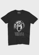 Чоловіча футболка MODNO з рок принтом "Nirvana" M Чорний (TS001-4-BL-004-2-269) - изображение 1