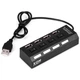 Док-станция XON SmartHub Switch 4хUSB2.0 Черный (UHASP040042B 5016) - изображение 3