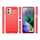 Чохол Lenuo Carbon Fiber для Motorola Moto G54 / G54 Power Red - изображение 3