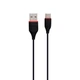 Мережевий Зарядний Пристрій Borofone BA20A Type-C 1USB 2.1A Колір Чорний - изображение 4