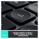 Клавиатура Logitech MX Keys Advanced for Business Wireless Illuminated UA Graphite (920-010251) - изображение 7