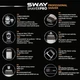Професійна електробритва Sway Shaver Pro Silver - зображення 2