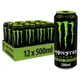 Упаковка безалкогольного енергетичного напою Monster Energy Zero Sugar 500 ml х 12 енергетик - изображение 1