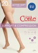 Колготки 20 Den жіночі великих розмірів Conte Ce Active Soft 20 14С-71СП 5 р Bronz (5904988510252) - изображение 1